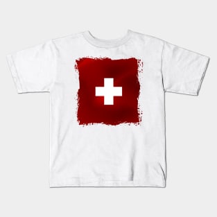 Switzerland artwork Kids T-Shirt